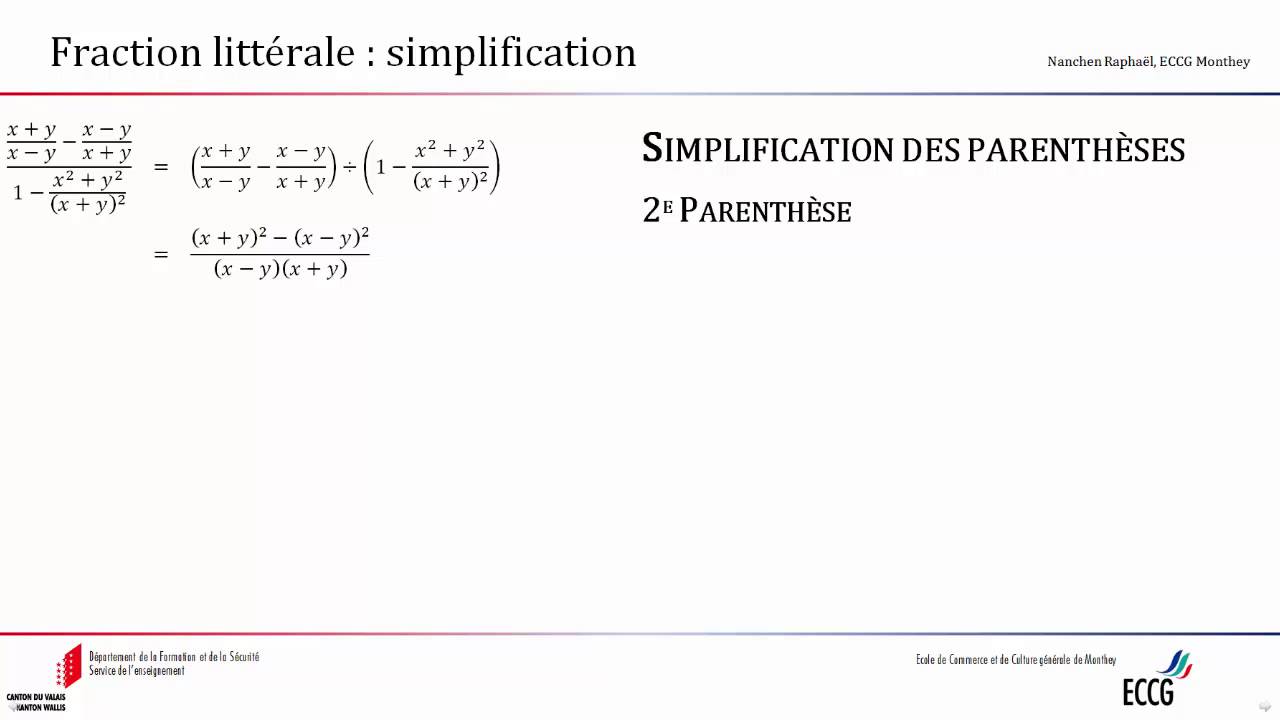 Fraction A Etages Youtube