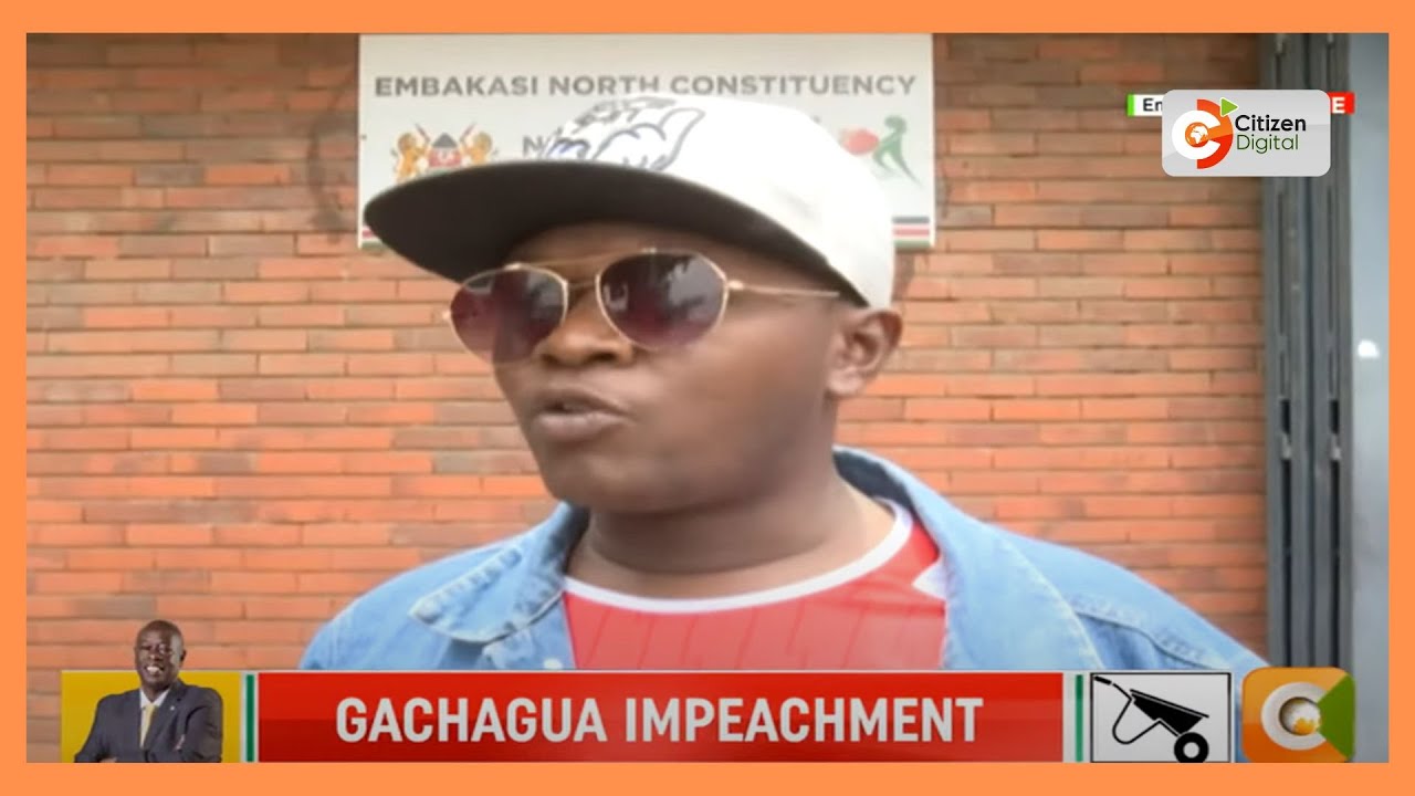 "Impeaching Gachagua is not our priority," Embakasi North residents tell MPs
