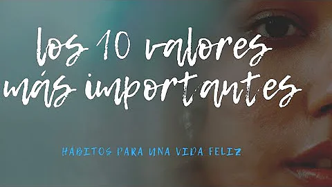 ¿Cuáles son los 7 tipos de valor?