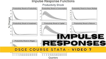 DSGE Models (7) - Steady State and Impulse Response Functions