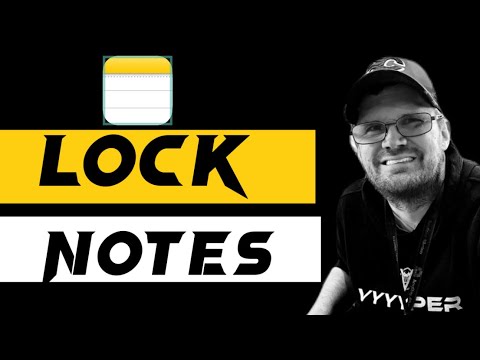 How To Lock Notes With Face ID