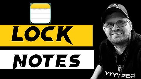 How To Lock Notes With Face ID