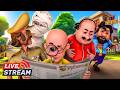 🛑 LIVE - Non Stop Motu - Patlu | मोटू पतलू |  #motupatlu #motupatlukijodi #motupatlucartoon