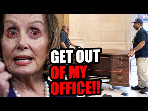 Nancy Pelosi REMOVED from her office!! This is getting interesting...