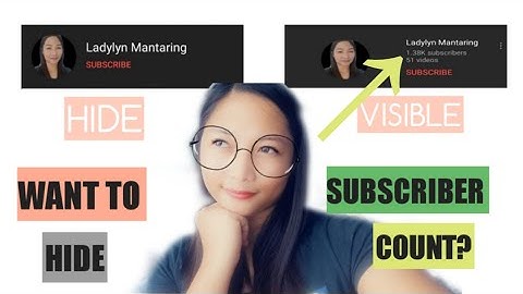 How To Hide Your YouTube Subscriber Count (2020)|YouTube