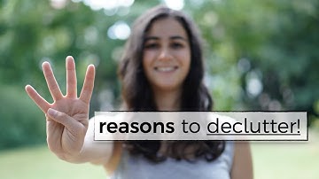 4 reasons why you should declutter your life! Benefits of minimalism!