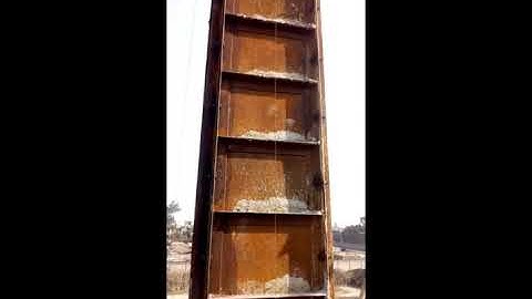 How to alignment or plumb checking of column on site