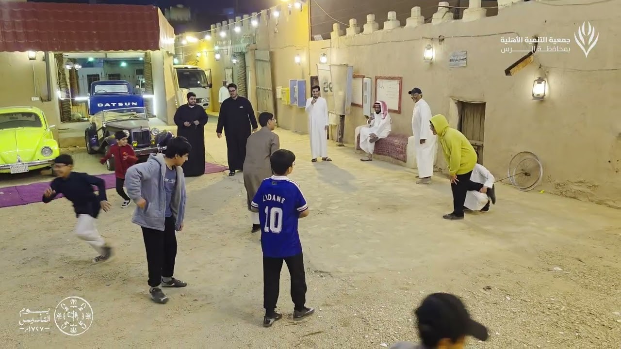 مشاركة فريق عمل برنامج تعزيز قيمة الصلاة في احتفالية يوم التأسيس