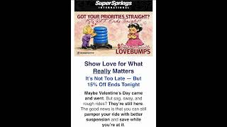 SuperSprings 15% Off Ends Tonight