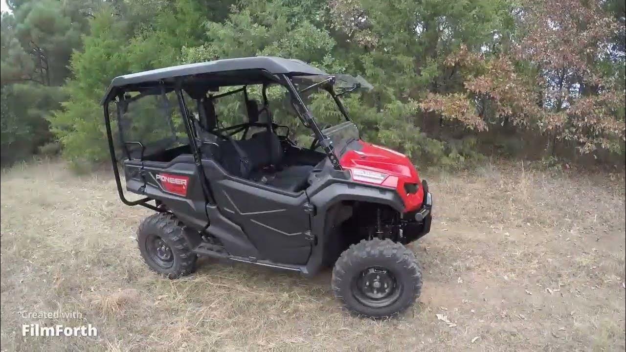 Мотовездеходы Honda Pioneer 1000 с кабиной