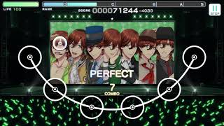 UtaPri: Shining Live「Itoshiki Hito E」EASY (Ultimate Combo) Team: Reiji screenshot 1