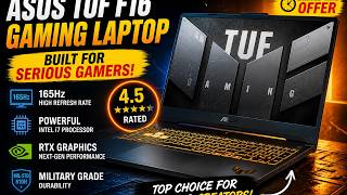 ASUS TUF F16 Gaming Laptop Review 🔥 165Hz RTX Power Beast! #gaminglaptop #asus #rtx