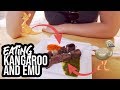 EATING KANGAROO &amp; EMU - Exploring Sydney // Sydney, Australia