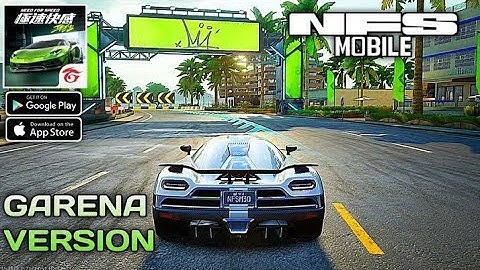 Need for Speed Mobile Garena Official launch -  Gameplay 4k relastic Graphic 60 Fps