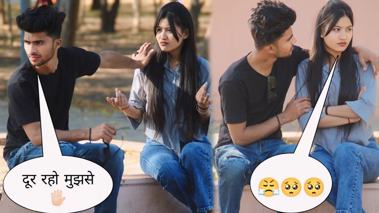 One 🖐🏻 Hand Distance Prank On Harshi 😁 | Harshi गुस्सा हो गई 😡 | Zain Khan Prank