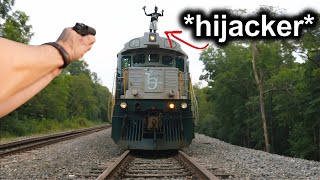 When A Dumb Criminal Tries To Hijack A Train