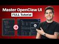 OpenClaw UI Tutorial 🚀 Complete Guide to Settings, Agents, Skills &amp; Cron Jobs