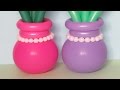 Горшок для цветка из шаров (проще) / Flower pot of balloons (Subtitles)