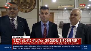 Başkan Sadıkoğlu Sezai Hocamız Malatyamız Için Önemli Bir Değerdir