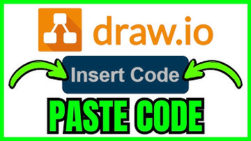 How To PASTE CODE In draw.io (QUICK & EASY) 2025