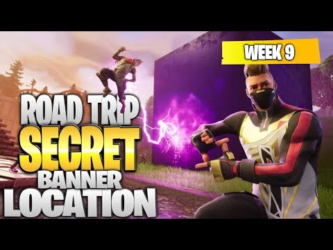 Fortnite Battle Royale Season Week Secret BANNER Location (“Road Trip” Challenges) Fortnite Battle Royale Season Week Secret BANNER Location (“Road Trip” Challenges)