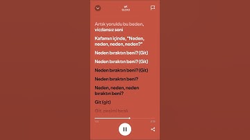 Thumbnail of Blok3 - git (Sözleri) #blok3 #trend1 #şarkı #müzik #lyrics