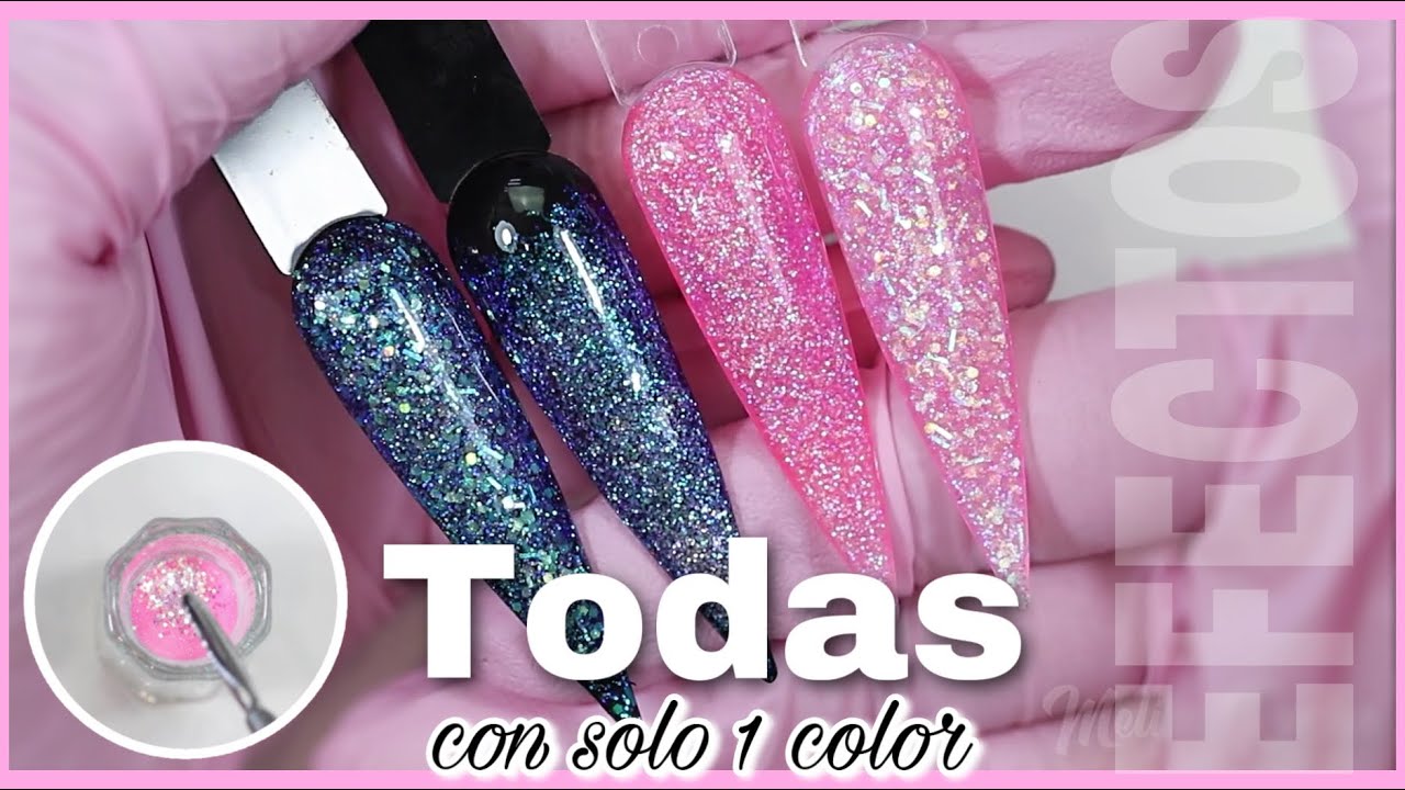 Cómo hacer Mezclas de Glitters (Fácil)