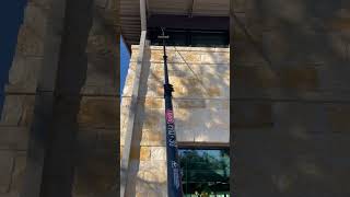 Commercial Window Cleaning  Water Fed Pole