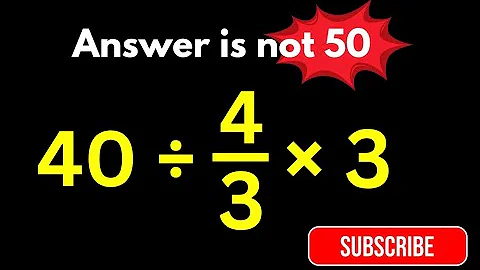 Maybe only 1 in 10 people  solve This Math Problem | Everyone solves this problem wrong PEMDAS 
