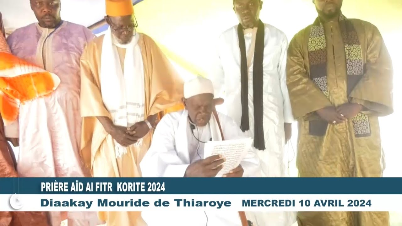 Khoutba Exeptionnel a la Priere Diaakay Mouride de Thiaroye Korité 2024