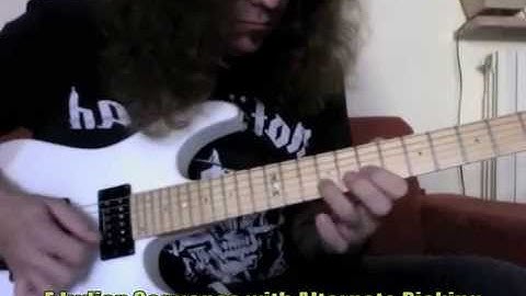 Roberto Vanni: Licks Of The Week Summery Part II: Alternate, Sweep &Speed Picking, Tapping etc.