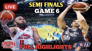 BOLTS VS GINEBRA FULL HIGHLIGHTS SEMIFINALS GAME 6 | PBA HIGHLIGHTS | PBA LIVE