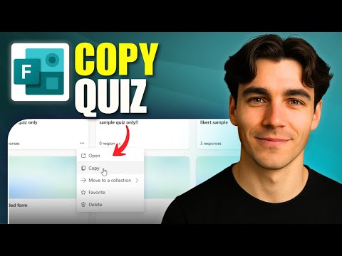 How to Copy an Entire Quiz in Microsoft Forms (Tutorial 2026)