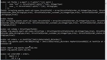 Spark Data Frames and Data Sets - Overview of APIs - Convert RDD to Data Frame using createDataFrame