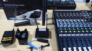 HOW TO CONVERT ANY MICROPHONE INTO A DIGITAL WIRELESS SYSTEM  SENNHEISER EWDP ENG SET