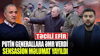 Putin generallara ƏMR VERDİ - SENSASİON məlumat yayıldı - Oqtay Qasımov ilə QIRMIZI MASA