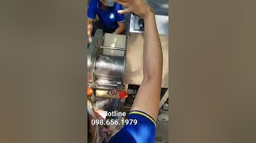 máy ép tách xương cá thác lác tự động, máy tách xương cá làng hai làm chả cá