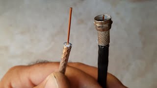 Build a Homemade DIY TV Antenna from Coaxial Cable for cord cutters |FREE TV|