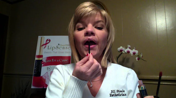 LipSense Demonstration by Jill Steele Dist ID# 167...