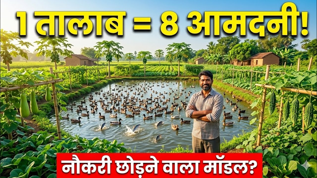1 तालाब, 8 आमदनी | नौकरी नहीं, जमीन ही पैसा देगी!