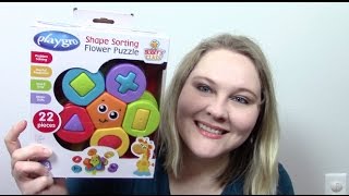 Playgro Shape Sorting Flower Puzzle