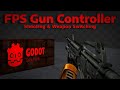 How to Make FPS Shooting & Weapon Switching in Godot 4 | Gun Controller Tutorial