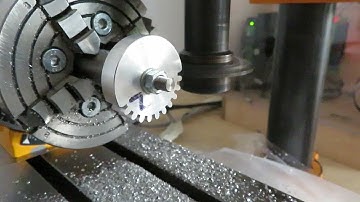 Eps. 6: CNC EMCO Compact 5 Mill - Gear cutting test