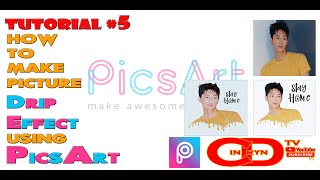 How to Make Picture Drip Effect Using PicsArt l PicsArt Picture Drip Effect Editing Tutorial screenshot 4