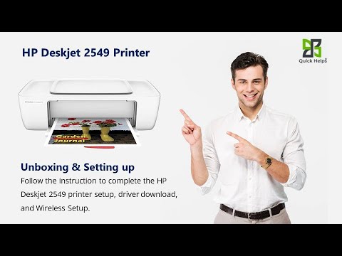 HP Deskjet 2549 printer setup | HP Deskjet 2549 printer | Wi-Fi YouTube