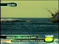 Un barco pesquero se hundió frente a la costa de playas, en la provincia del Guayas