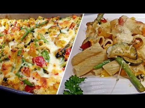 Video: So Machen Sie Schnell Einen Gemüse-Pasta-Auflauf