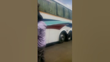 RKK TRAVELS VOLVO MULTI AXLE B9R - throwback 2018 -  for bus lovers 😍😍 - close view -