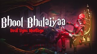 Bhool Bhulaiya - Beat Sync Montage || Bgmi beat  montage || Fist Montage || @youtube aman op bgmi