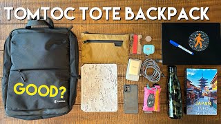 TomToc 15.6 inch Protective Laptop Backpack Review and Walkthrough